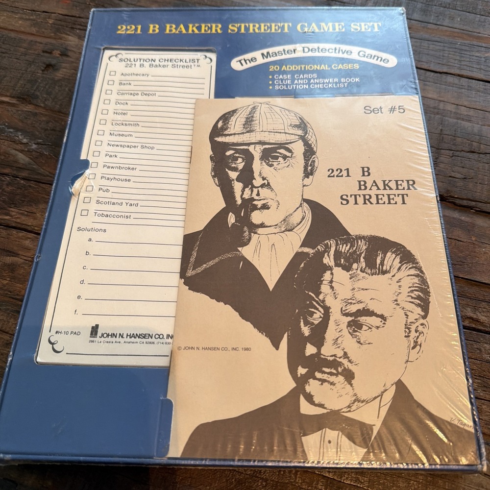Hansen Boardgame Case Set #5 SW (VG+/New)!